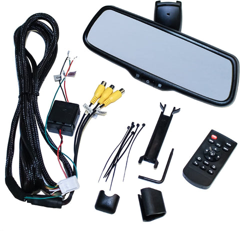 Advent RVM744 7.3" OEM Style Replacement Rear-View Mirror with Wide-Screen High Brightness Monitor